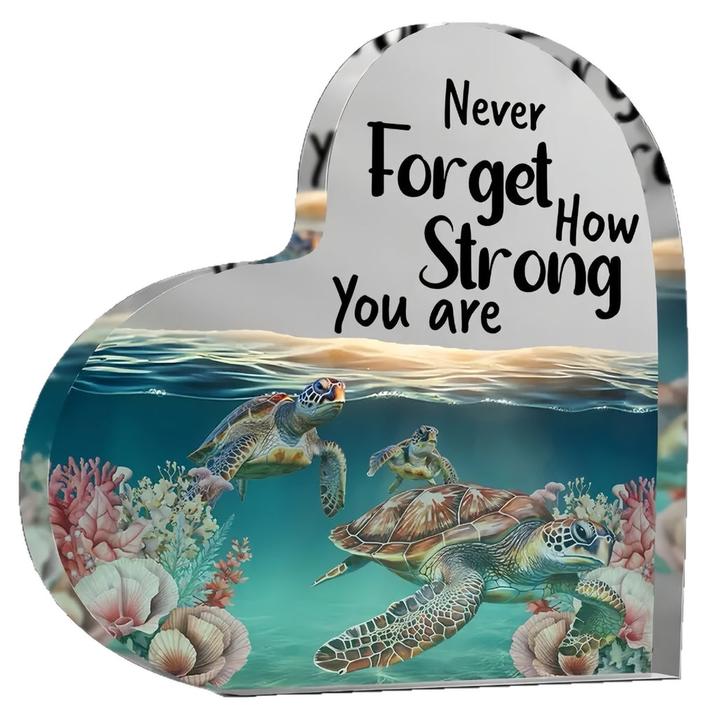Heart Acrylic Standing Plaque – Wedding Favor & Anniversary Gift for Couples
